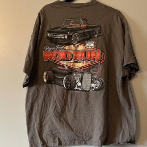 Pigeon Forge Rod Run shirt gray